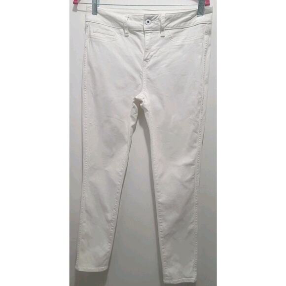Yummie White Mid-Rise Skinny Denim Jeans Women's Size US 29 - Picture 1 of 6